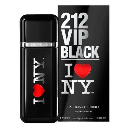 Carolina Herrera 212 VIP Black Men I Love New York Eau de Parfum Spray 100 ml за мъже