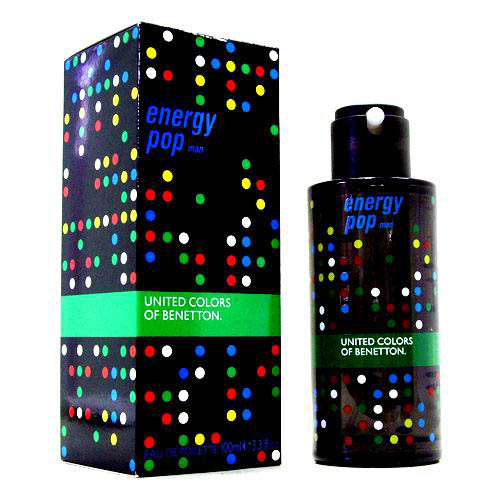 Benetton Energy Pop Men Eau de Toilette Spray 50ml
