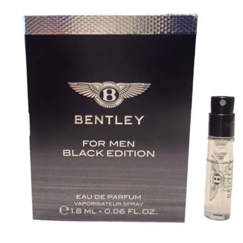 Bentley for Men Black Edition Eau de Parfum Sample Spray 1.8 ml за мъже
