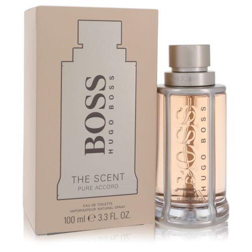 Hugo Boss Boss The Scent Pure Accord For Him Eau de Toilette Spray 100 ml за мъже