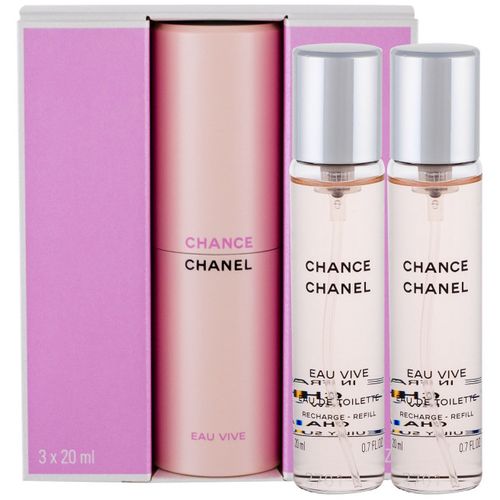 Chanel Chance Eau Vive Eau de Toilette Spray 3 x 20 ml за жени