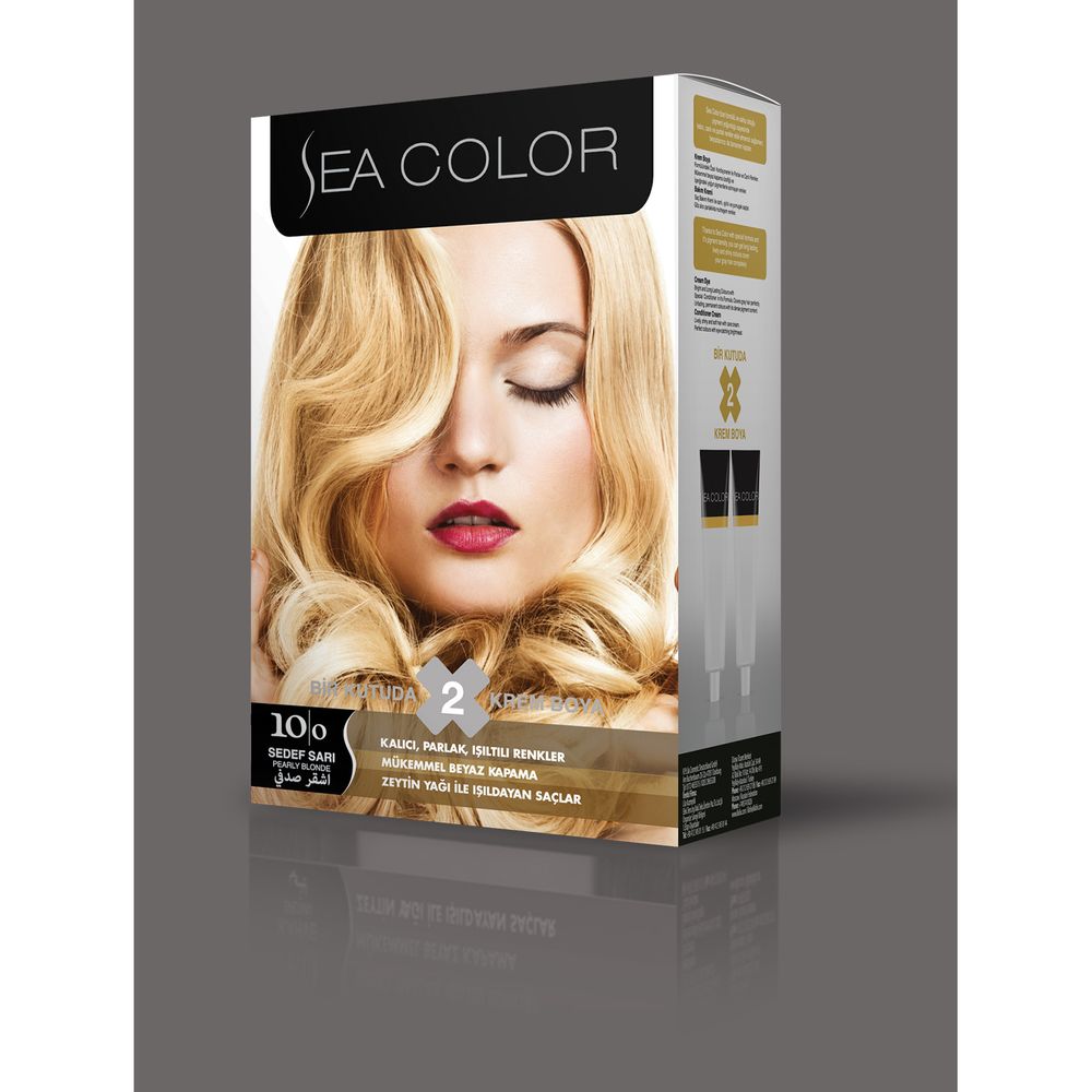 крем боя за коса Sea Color 10.0 Pearly Blonde