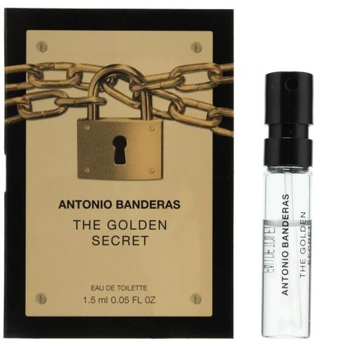 Antonio Banderas The Golden Secret Eau de Toilette Sample Spray 1.5 ml за мъже
