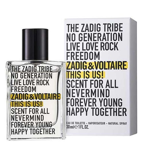 Zadig & Voltaire This is Us Eau de Toilette Spray 30 ml унисекс