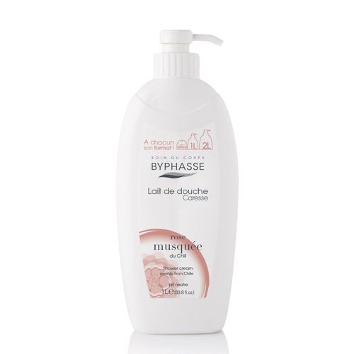 Byphasse Rosehip Shower Cream 1000ml душ крем за тяло