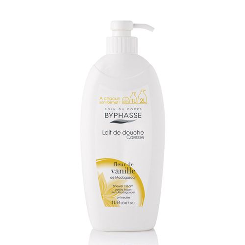 Byphasse Vanilla Flower Shower Cream 1000ml душ крем за тяло