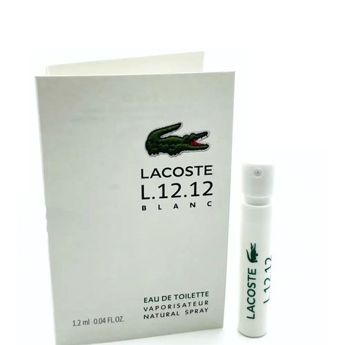 Lacoste Eau de Lacoste L.12.12. Blanc Eau de Toilette Sample Spray 1.2 ml за мъже