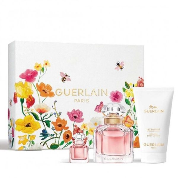 Guerlain Mon Guerlain EDP 50 ml + Body Lotion 75 ml + EDP 5 ml комплект за жени Guerlain Mon Guerlain EDP 50 ml + Body Lotion 75 ml + EDP 5 ml комплект за жени