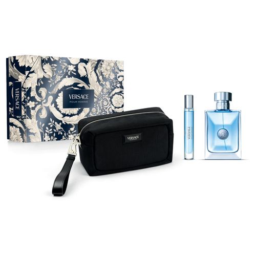 Versace Pour Homme EDT 100 ml + EDT 10 ml + Trousse комплект за мъже